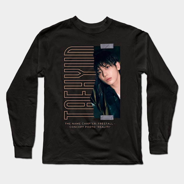 The Name Chapter: Freefall Taehyun TXT Long Sleeve T-Shirt by wennstore